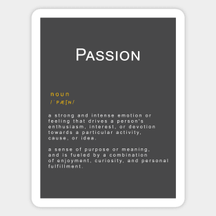 Motivational Word: Passion Magnet